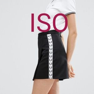 ❤️ISO❤️Fred Perry Archive Wrap Skirt